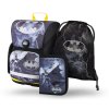 BAAGL SET 3 Ergo Batman Storm: aktovka, penál, sáček