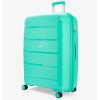 Cestovní kufr ROCK TR-0239/3-L PP - tyrkysová
