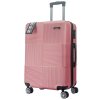 Cestovní kufr METRO LLTC3/3-M ABS - růžová
