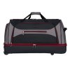 Cestovní taška na kolečkách SIROCCO T-7554/30" - černá/šedá/červená
