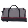 Cestovní taška na kolečkách SIROCCO T-7554/30" - černá/šedá/červená