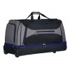 Cestovní taška na kolečkách SIROCCO T-7554/30" - černá/šedá/modrá