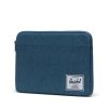 Herschel Anchor Sleeve 13 Inch - Copen Blue Crosshatch