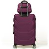 Kosmetický kufr ROCK TR-0230 ABS - fialová