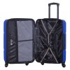 Cestovní kufr TUCCI T-0117/3-L ABS - modrá