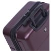 Cestovní kufr TUCCI T-0117/3-L ABS - vínová