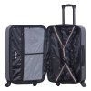 Kabinové zavazadlo TUCCI T-0115/3-S ABS - charcoal