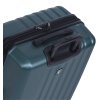 Cestovní kufr TUCCI T-0128/3-M ABS - zelená
