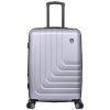 Cestovní kufr TUCCI T-0128/3-M ABS - stříbrná