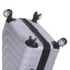 Kabinové zavazadlo TUCCI T-0128/3-S ABS - stříbrná