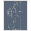 BAAGL Školní batoh Skate Steel 25l
