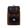 Herschel Little America Mid-Volume - Saddle/Black