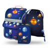 BAAGL SET 3 Zippy Planety: aktovka, penál, sáček
