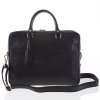 Delami Vera Pelle Luxusní kožená aktovka Dylan černá