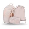 BAAGL SET 3 Core Creamy: batoh, penál, sáček