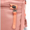 Pacsafe kabelka GO SADDLE CROSSBODY rose