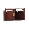 Bellroy Note Sleeve RFID - Cocoa & Java  + Testovací sada toaletních vod ZDARMA