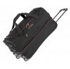 Travelite Basics Wheeled duffle S Black/blue