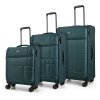 ROCK Sada cestovních kufrů Tokyo TR-0275/3 - zelená