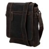 Green Wood Ismauelo oderní pánská kožená crossbody taška Camel