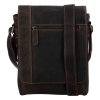 Green Wood Ismauelo oderní pánská kožená crossbody taška Camel