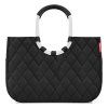 reisenthel loopshopperl rhombus black or7059 1