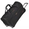 Travelite Basics Fresh Wheeled Duffle Black