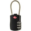 Bezpečnostní lankový TSA kódový zámek ROCK TA-0004 - černá