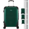 Sada cestovních kufrů SIROCCO T-1159/3 PC - zelená