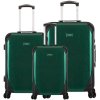 Sada cestovních kufrů SIROCCO T-1159/3 PC - zelená