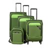 Travelite Derby 4w S,M,L Green – sada 3 kufrů + Board Bag + Sluchátka, myš nebo pouzdro