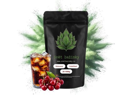 Zelený kratom s příchutí cola/višeň
