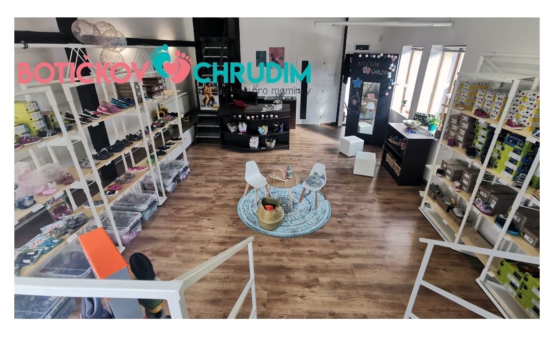 Nákup bot ve specializovaném obchodě