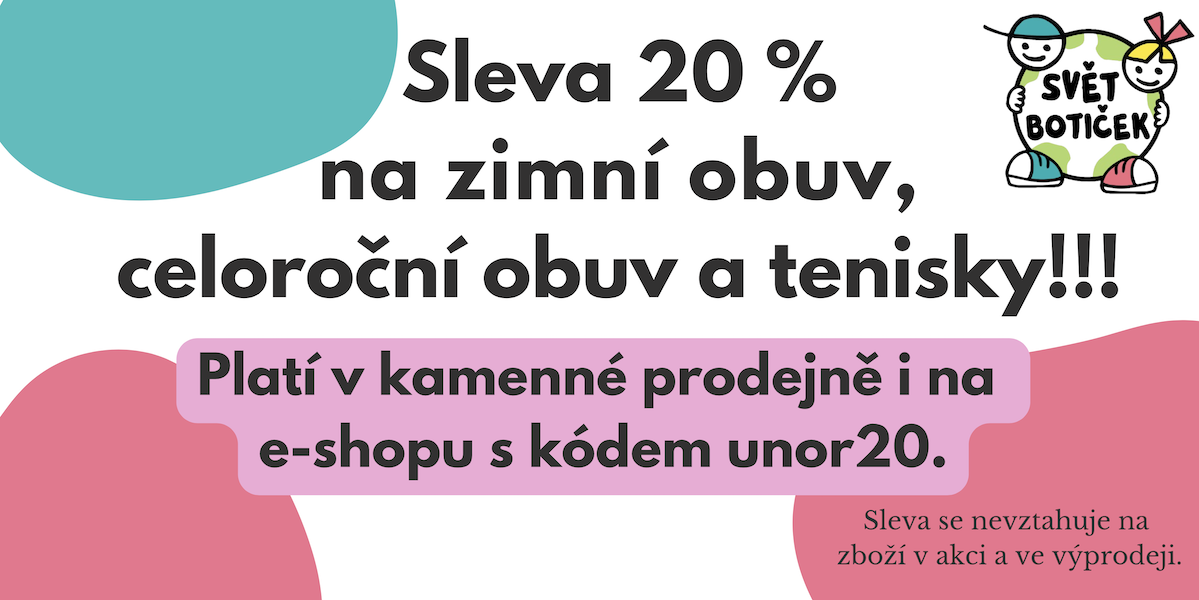 Výprodej se slevou 20%