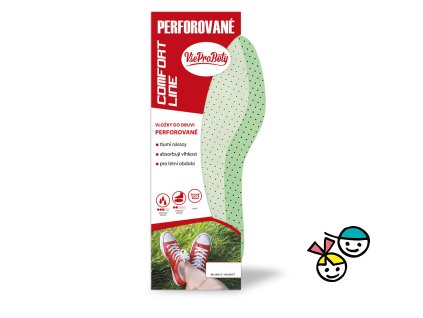 Vložky do bot - perforované, Botičkov Chrudim