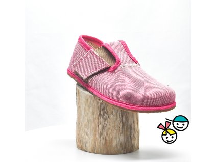 Barefoot bačkory Pegres BF01 růžové, Botičkov Chrudim