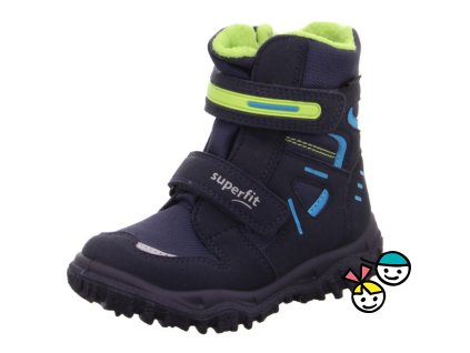 0-809080-8000 Superfit Husky blau/grün (Velikost 27)