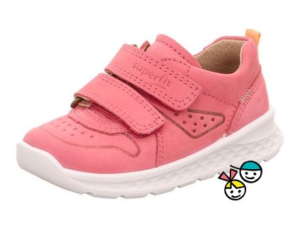 Celoroční obuv Superfit 1-000365-5520 Breeze, rosa/orange