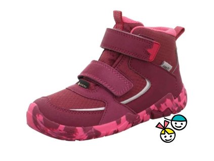 Celoroční obuv Superfit 1-006033-5000 Trace rot/pink
