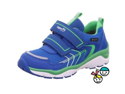 Celoroční obuv Superfit SPORT51-000244-8010 blau/grün