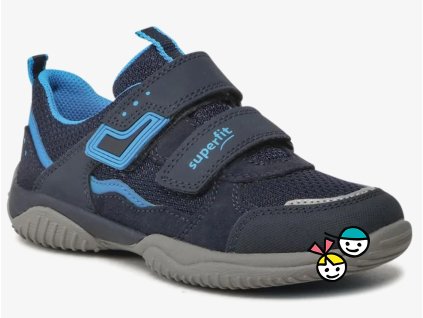 Celoroční obuv Superfit STORM 606382-8200 blau/blau