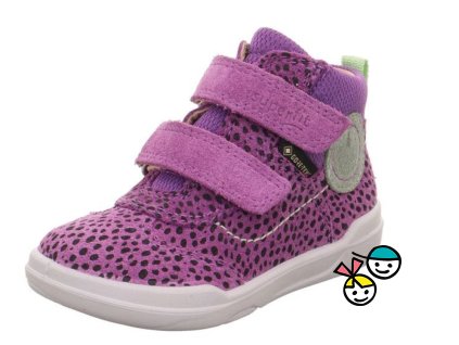 Celoroční obuv Superfit Superfree 1-000544-8500 lila/hellgrun