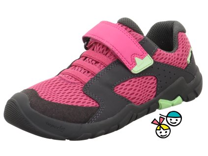 Celoroční obuv Superfit Trace 1-006030-5500 Pink/grey