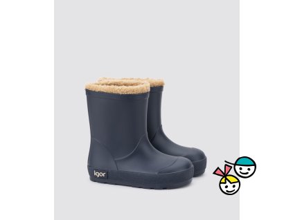 Holínky IGOR W10306-003 YOGI BORREGUITO MARINO, tmavě modrá, Botičkov Chrudim