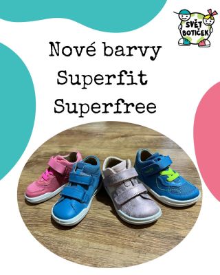 Nové barvičky Superfit Superfree od zítřka k dispozici na prodejně v Chrudimi. Sobota 14.3.26 otevřeno 9-12. Fibichova...