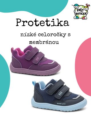 Máte doma dítě, kterému se noha více potí? Pořiďte mu na podzim tyto nízké celoročky s membránou. Nepropustí vlhkost...