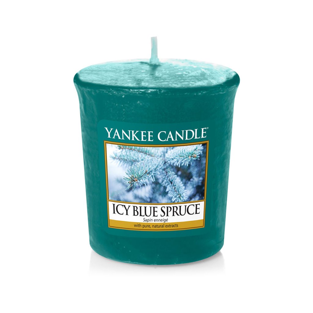 11204 yankee candle votivni svicka icy blue spruce
