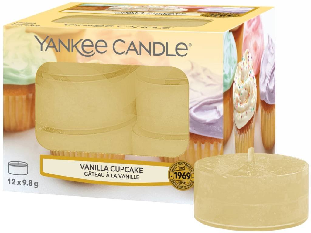 yankee candle vanilla cupcake cajovka