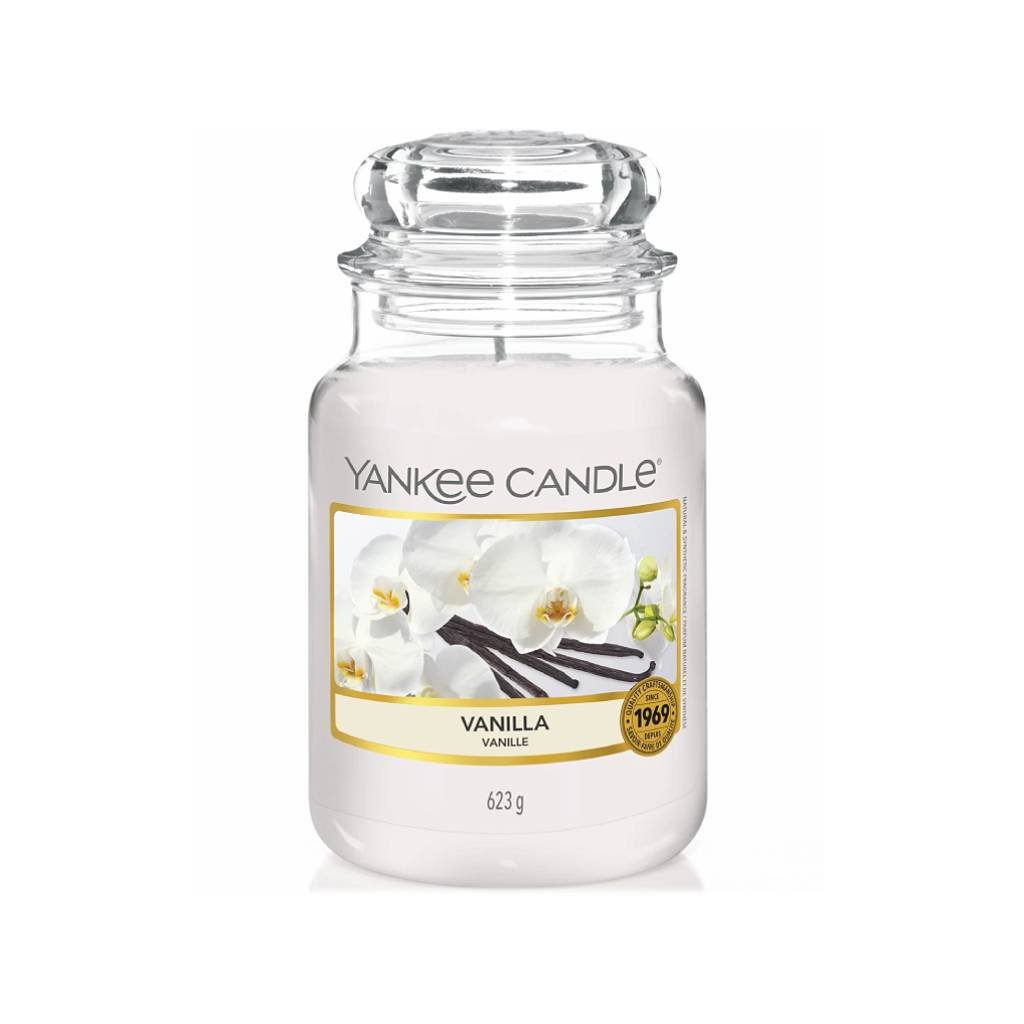 8120 yankee candle vonna svicka vanilla velka
