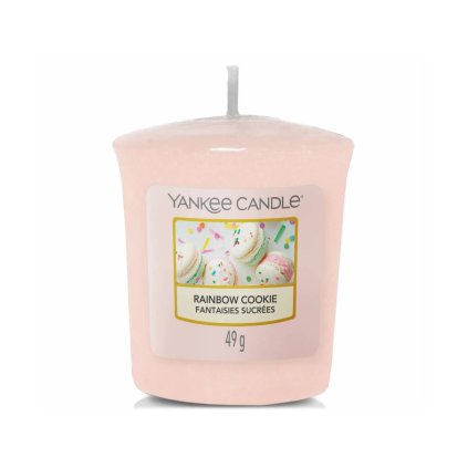 yankee candle rainbow cookie votivni